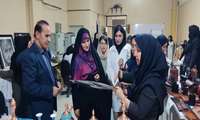 بازدید مدیرکل هماهنگی معاون محترم رئیس جمهور در امور زنان و خانواده از مرکز آموزش فنی و حرفه ای خواهران ایلام