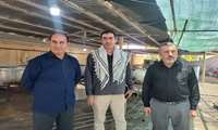 بازدید از موکب مرکز آموزش فنی و حرفه ای مهران